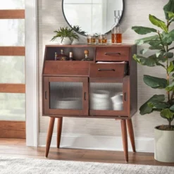 Taymour Mid-Century Buffet Walnut - Buylateral -Buylateral Home Cheap Store GUEST 013953a6 97b3 42d3 87fe c86cf0ff1494