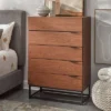 Noble 5 Drawers Chest Walnut - Buylateral