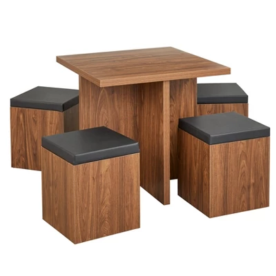 5pc Howard Dining Set With Storage Ottoman - Buylateral 9 5pc Howard Dining Set With Storage Ottoman - Buylateral - Image 9