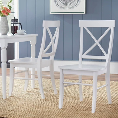 6pc Sumner Dining Set With Bench White - Buylateral 2 6pc Sumner Dining Set With Bench White - Buylateral - Image 2