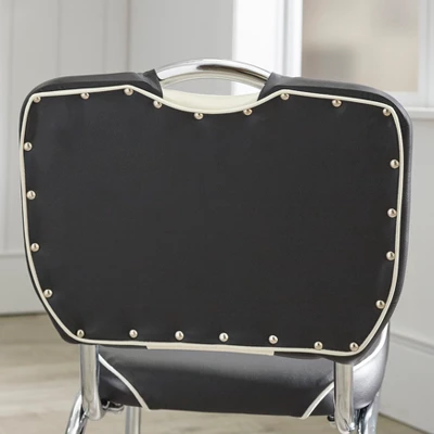 Set Of 2 Raleigh Retro Dining Chairs - Buylateral 2 Set Of 2 Raleigh Retro Dining Chairs - Buylateral - Image 2