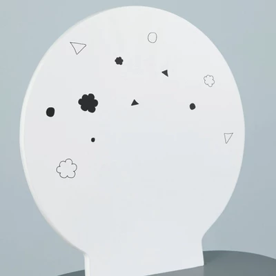 Talori Kids' Table And Chair Set With Bookshelf Gray/White - Buylateral 5 Talori Kids' Table And Chair Set With Bookshelf Gray/White - Buylateral - Image 5