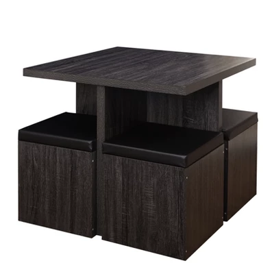 5pc Howard Dining Set With Storage Ottoman - Buylateral 2 5pc Howard Dining Set With Storage Ottoman - Buylateral - Image 2