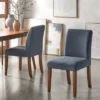 Set Of 2 Estelle Armless Dining Chairs - Buylateral