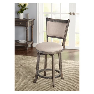 French Country Swivel Counter Height Barstool - Buylateral 1 French Country Swivel Counter Height Barstool - Buylateral
