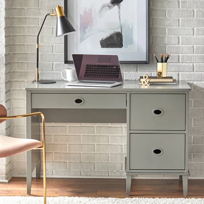 Jamie Student Writing Desk With 3 Drawers - Buylateral 1 Jamie Student Writing Desk With 3 Drawers - Buylateral
