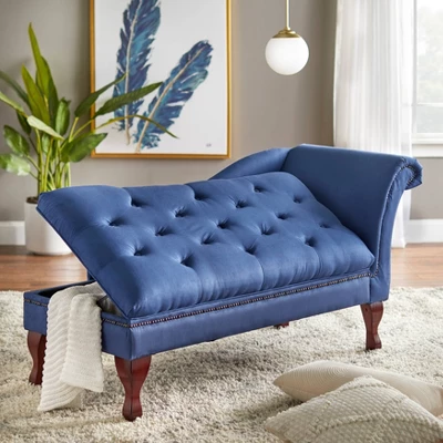 Storage Chaise Blue - Buylateral 1 Storage Chaise Blue - Buylateral