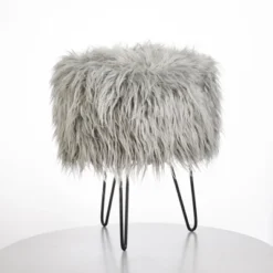 Patrice Faux Fur Stool - Buylateral 6 Patrice Faux Fur Stool - Buylateral -Buylateral Home Cheap Store GUEST 3c699f9c 3863 4ff8 8da5 09fadb2af4e5