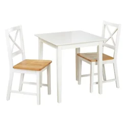 3pc Cross Back Dining Set - Buylateral -Buylateral Home Cheap Store GUEST 3fb258f1 f003 4295 968b 6e08cf18f4cc