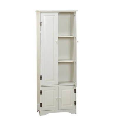 Extra Tall Antique Cabinet White - Buylateral 4 Extra Tall Antique Cabinet White - Buylateral - Image 4