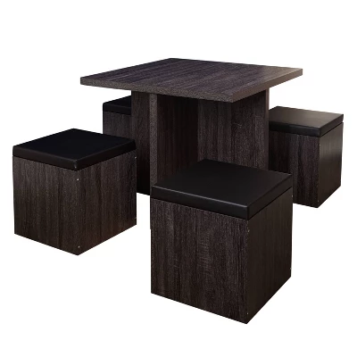 5pc Howard Dining Set With Storage Ottoman - Buylateral 7 5pc Howard Dining Set With Storage Ottoman - Buylateral - Image 7