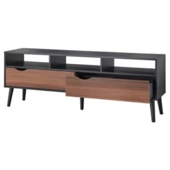 Sundal 2-Drawer TV Stand For TVs Up To 70" With Open Compartments Black/Walnut - Buylateral 6 Sundal 2-Drawer TV Stand For TVs Up To 70" With Open Compartments Black/Walnut - Buylateral -Buylateral Home Cheap Store GUEST 5166937c b6de 4ce8 9d49 6c37ed1f82f1