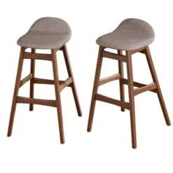 Set Of 2 30" Mid-Century Modern Barstools - Buylateral -Buylateral Home Cheap Store GUEST 5576265b 8381 4440 a33f 513a36f4b5a5