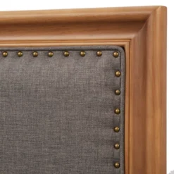 Queen Shaye Upholstered And Rustic Wood Bed - Buylateral 7 Queen Shaye Upholstered And Rustic Wood Bed - Buylateral -Buylateral Home Cheap Store GUEST 5767725f e894 45c1 986f 7a6cfa64bc0b