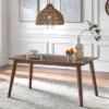 60" Bernard Mid-Century Dining Table Walnut - Buylateral