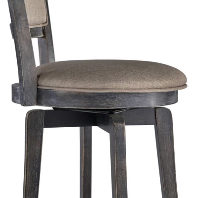 French Country Swivel Counter Height Barstool - Buylateral 3 French Country Swivel Counter Height Barstool - Buylateral - Image 3