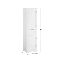 Brighton Kitchen Storage Pantry Cabinet White - Buylateral -Buylateral Home Cheap Store GUEST 6753431d f7d8 4287 b52e c5dc4dbee049