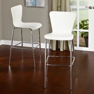 Set Of 2 30" Hillboro Barstool - Buylateral 1 Set Of 2 30" Hillboro Barstool - Buylateral