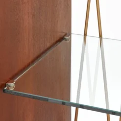 Dennes Mid-Century Modern Wire Accent Storage Cabinet Walnut - Buylateral -Buylateral Home Cheap Store GUEST 6dd0f52a 5a38 44f7 bf42 5044fcdddad2