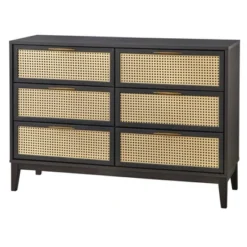 Andros 6 Drawer Dresser With Faux Cane Drawer Fronts - Buylateral 8 Andros 6 Drawer Dresser With Faux Cane Drawer Fronts - Buylateral -Buylateral Home Cheap Store GUEST 6f5334fb e7ad 412c 9882 452447f76680