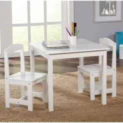 3pc Madeline Kids' Table And Chair Set - Buylateral -Buylateral Home Cheap Store GUEST 7873e21a a009 48ff 9e1c 3b289c4cb5cc