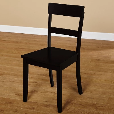 5pc Beverly Dining Set Black - Buylateral 2 5pc Beverly Dining Set Black - Buylateral - Image 2