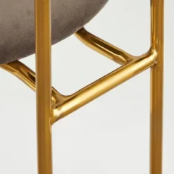 24" Set Of 2 Retro Velvet Counter Height Barstools - Buylateral -Buylateral Home Cheap Store GUEST 8203552c 0325 4808 88c1 45e2cd87ecf5