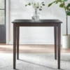Counter Height Table Wood Espresso Brown - Buylateral