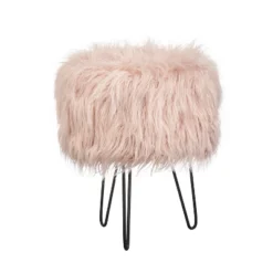 Patrice Faux Fur Stool - Buylateral 7 Patrice Faux Fur Stool - Buylateral -Buylateral Home Cheap Store GUEST 833c0fc2 269c 4d72 892f 11feeecd8d7d