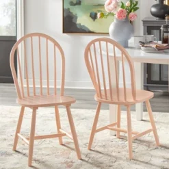 3pc Chadwick Drop Leaf Dining Set With 2 Windsor Chairs - Buylateral -Buylateral Home Cheap Store GUEST 8bad5b50 e745 43e6 9282 5f9e030a2153