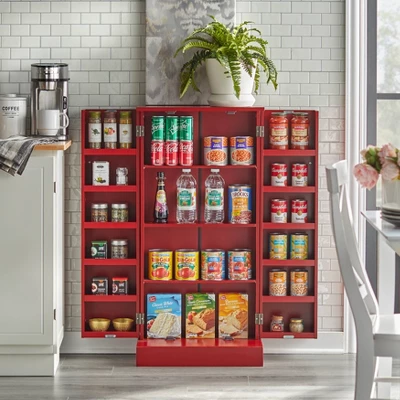 Utility Pantry Red - Buylateral 3 Utility Pantry Red - Buylateral - Image 3