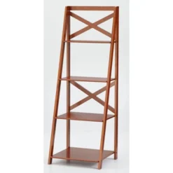 56" 4 Tier Crossback Shelf - Buylateral 15 56" 4 Tier Crossback Shelf - Buylateral -Buylateral Home Cheap Store GUEST 909e82ab 8289 46cb a411 f1a75ac27d39