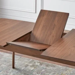 Wave Rectangular Butterfly Dining Table Walnut - Buylateral -Buylateral Home Cheap Store GUEST 92a2dbba eb73 48f6 95c0 853b904a4091