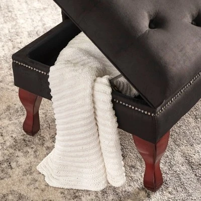 Storage Chaise Black - Buylateral 2 Storage Chaise Black - Buylateral - Image 2