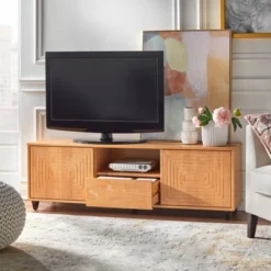 Messina TV Stand For TVs Up To 68" Light Brown - Buylateral 9 Messina TV Stand For TVs Up To 68" Light Brown - Buylateral -Buylateral Home Cheap Store GUEST 93f3a5d5 dfb9 4a2b a0c5 02a3f9b544b4