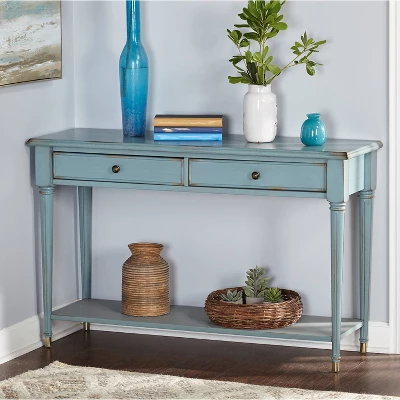 Emilia Sofa Table Blue - Buylateral 1 Emilia Sofa Table Blue - Buylateral