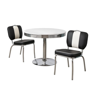 3pc Raleigh Retro Dining Set - Buylateral 7 3pc Raleigh Retro Dining Set - Buylateral - Image 7
