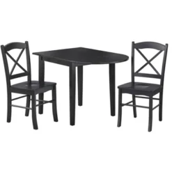 3pc Tiffany Extendable Dining Table Set - Buylateral -Buylateral Home Cheap Store GUEST afd1e74c df5d 42a7 b06b 8b787d784e17