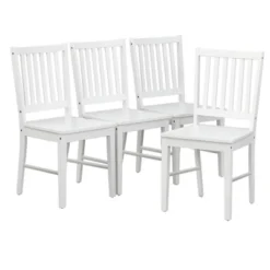 Set Of 4 Contemporary Shaker Dining Chairs - Buylateral -Buylateral Home Cheap Store GUEST b21a5ee6 b66f 49df 8759 d465dba05ca8