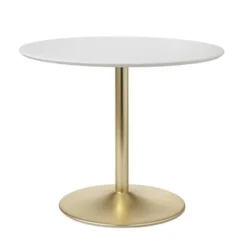Hillboro Round Dining Table Metal Base - Buylateral -Buylateral Home Cheap Store GUEST b2824a8e 8ecf 457e 8e54 6f480d17e980