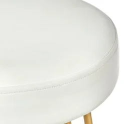 Set Of 2 30" Mazzini Faux Leather And Metal Counter Height Barstools White/Gold - Buylateral 6 Set Of 2 30" Mazzini Faux Leather And Metal Counter Height Barstools White/Gold - Buylateral -Buylateral Home Cheap Store GUEST b448a560 5ef4 4f53 9b1f c01cb1dc9f7d