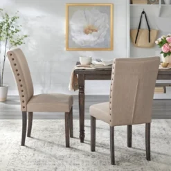 6pc Burntwood Parson Dining Set With Bench Weathered Gray - Buylateral 12 6pc Burntwood Parson Dining Set With Bench Weathered Gray - Buylateral -Buylateral Home Cheap Store GUEST b6db025e 6a6b 4861 9232 d18c377c99eb