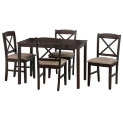 5pc Mason Rectangular Crossback Dining Set - Buylateral 10 5pc Mason Rectangular Crossback Dining Set - Buylateral -Buylateral Home Cheap Store GUEST bcb6fdcd 3300 489a 89c3 b1c257dd66d9