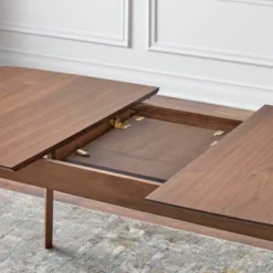 Wave Rectangular Butterfly Dining Table Walnut - Buylateral -Buylateral Home Cheap Store GUEST c4cf618c 6324 46c4 b225 6ccaff534b43