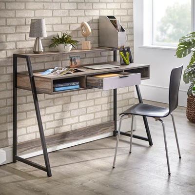 Sahana Desk Black/Driftwood - Buylateral 4 Sahana Desk Black/Driftwood - Buylateral - Image 4