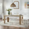 5pc Ericson Modern Dining Set Natural/White - Buylateral