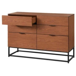 Noble 6 Drawers Dresser Walnut - Buylateral -Buylateral Home Cheap Store GUEST d59be6dc 2855 4066 9520 ae1c5f485e77