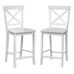 Set Of 2 24" Albury Counter Height Barstools - Buylateral -Buylateral Home Cheap Store GUEST d6ac70eb ef97 48a7 af78 cfbf63846544