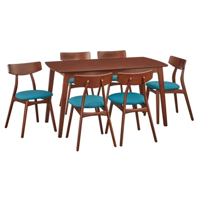 7pc Archer Rectangular Dining Set - Buylateral 8 7pc Archer Rectangular Dining Set - Buylateral - Image 8