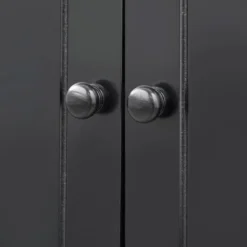 Hanover Buffet With Shelf Black - Buylateral -Buylateral Home Cheap Store GUEST ea72ee65 88d9 4ea7 8a4b f83721f8bbeb